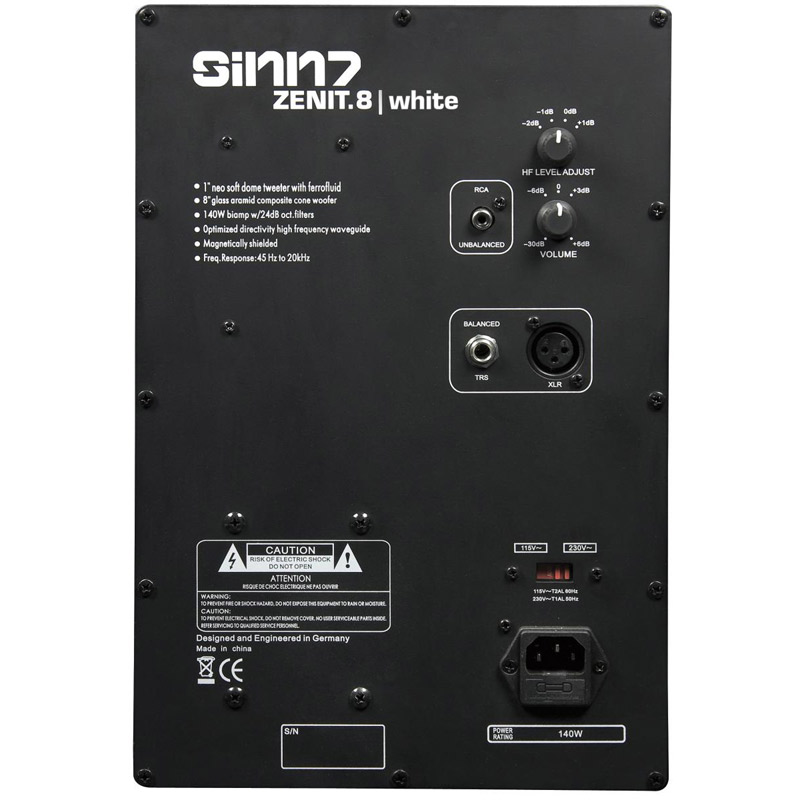 اسپیکر مانیتورینگ سین 7 Sinn7 Zenith 8 White