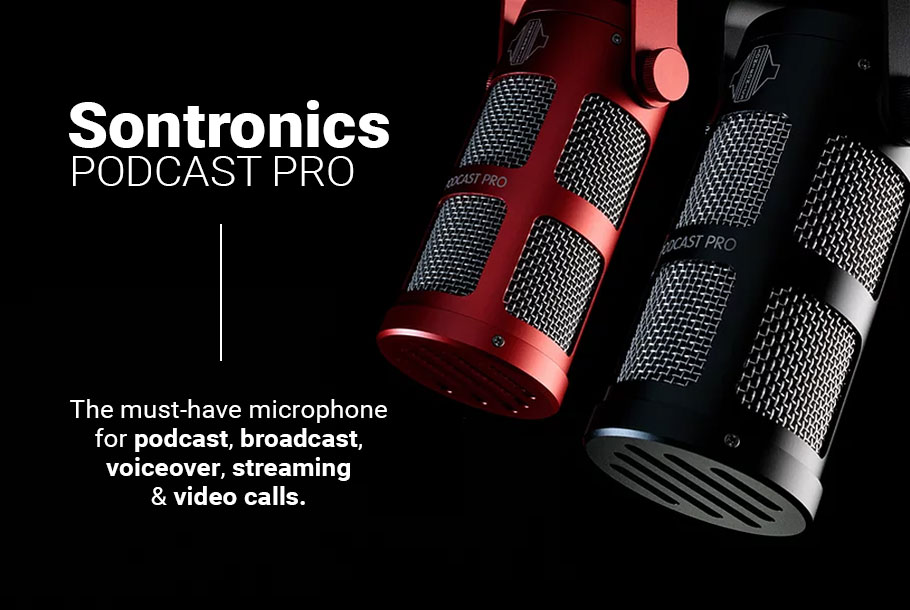 میکروفون استودیویی Sontronics Podcast Pro