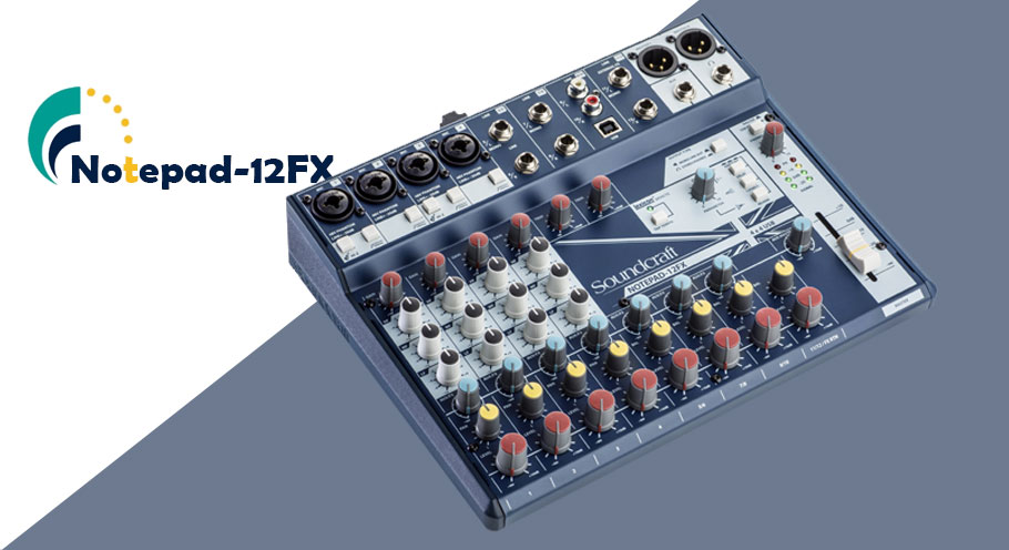 میکسر صدا Soundcraft Notepad-12FX