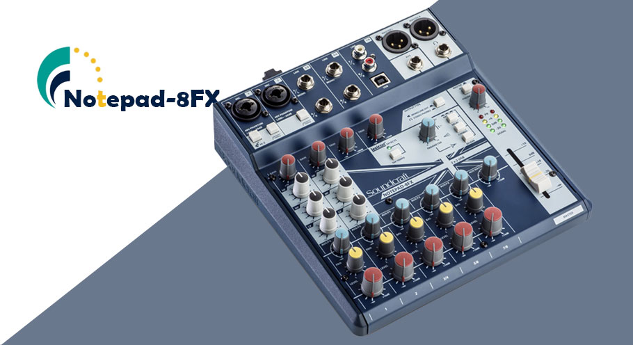 میکسر صدا Soundcraft Notepad-8FX