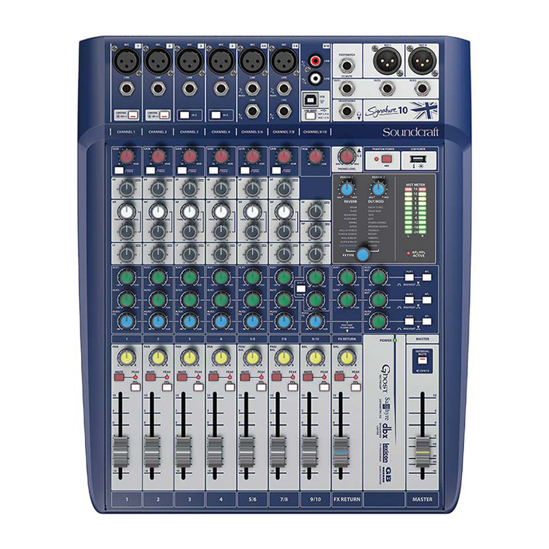 قیمت خرید فروش میکسر صدا سوند کرافت Soundcraft Signature 10
