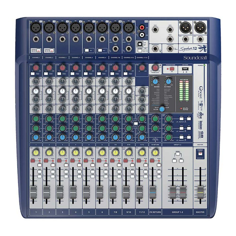 قیمت خرید فروش میکسر صدا سوند کرافت Soundcraft Signature 12