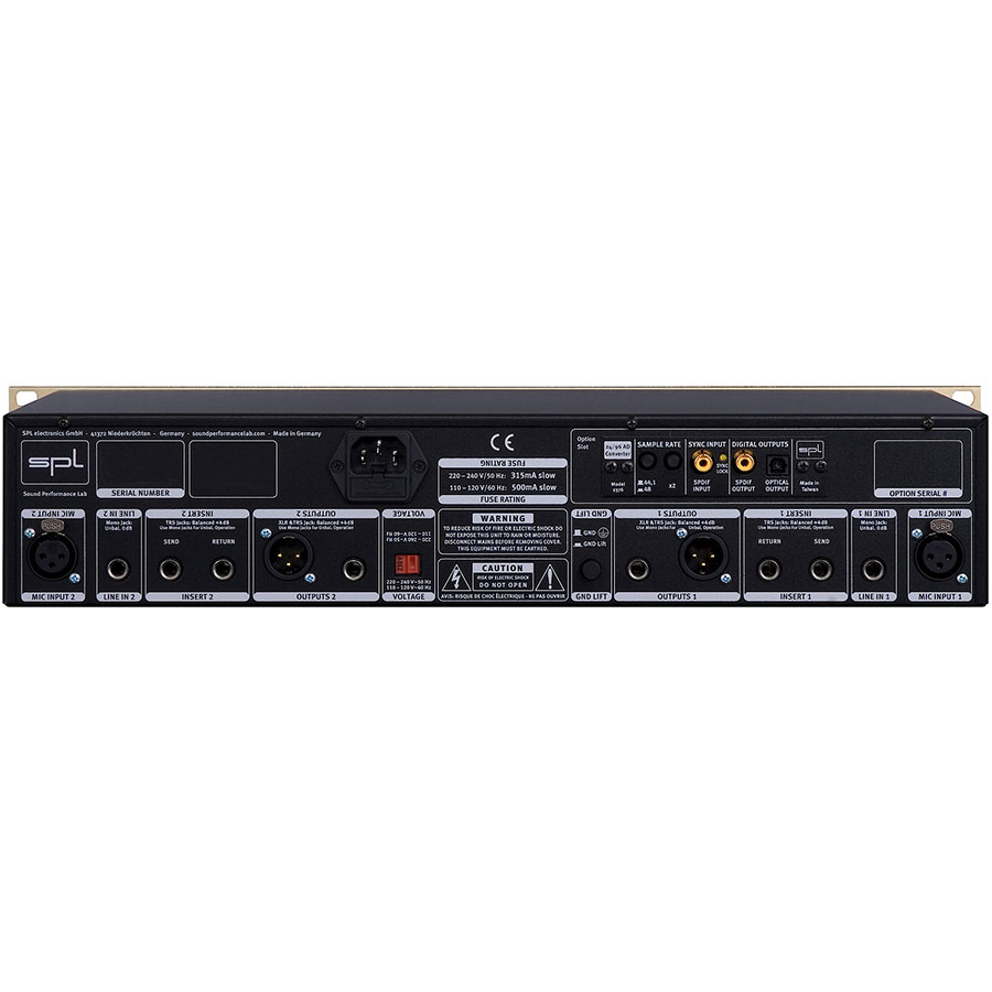 پری آمپ اس پی ال SPL GoldMike Mk2