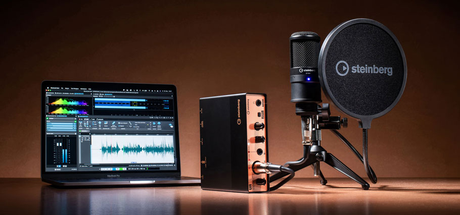 کارت صدا Steinberg UR12B Podcast Starter Pack