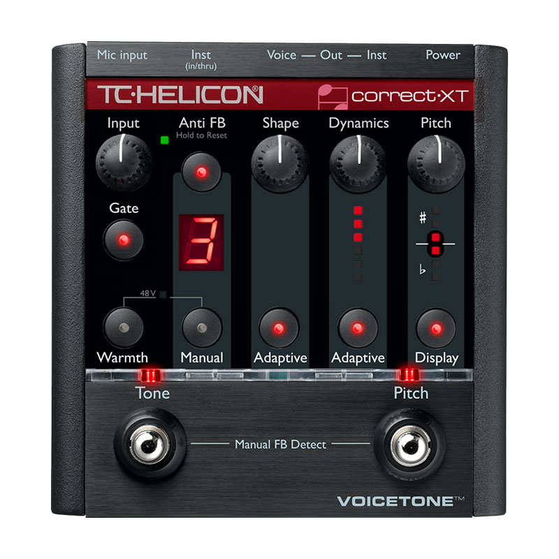 قیمت خرید فروش پردازشگر صدا  تی سی هلیکون TC Helicon VoiceTone Correct XT