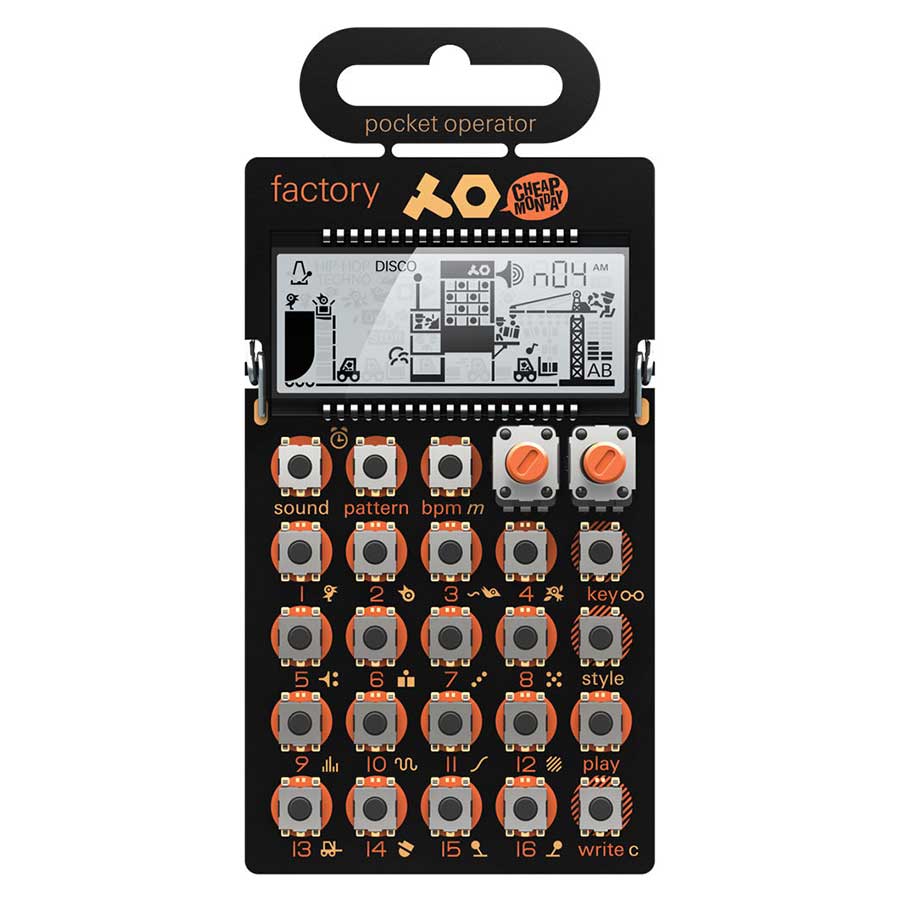 سینتی سایزر Teenage Engineering Teenage Engineering PO-16 factory