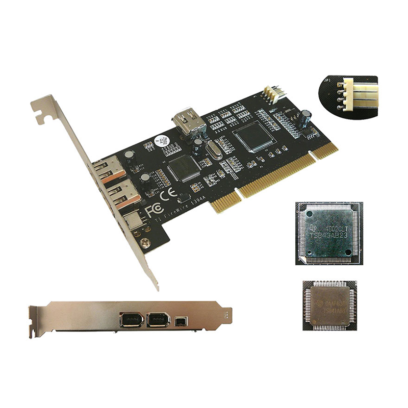 کارت فایروایر تگزاس اینسترومنت Texas Instruments Firewire PCI 400