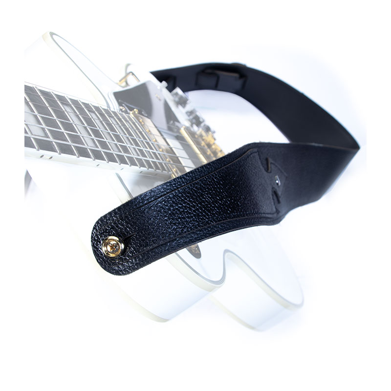 بند گیتار تی ام گروپ TM Group Leather Strap S01 - Black