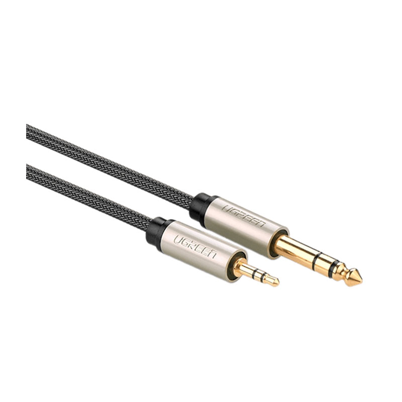 قیمت خرید فروش کابل رابط یوگرین UGREEN 3.5mm Male to 6.35mm Male Cable 5m AV127