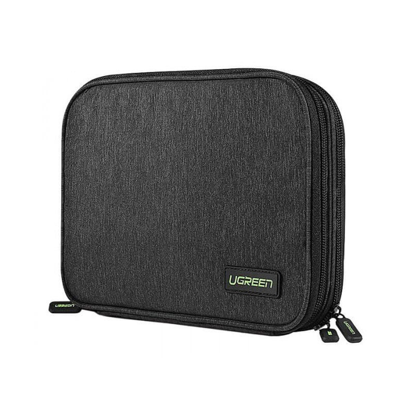 قیمت خرید فروش کیف هارد کیس یوگرین UGREEN IPAD and Accessory Multi-functional Storage Bag Gray LP139 50147