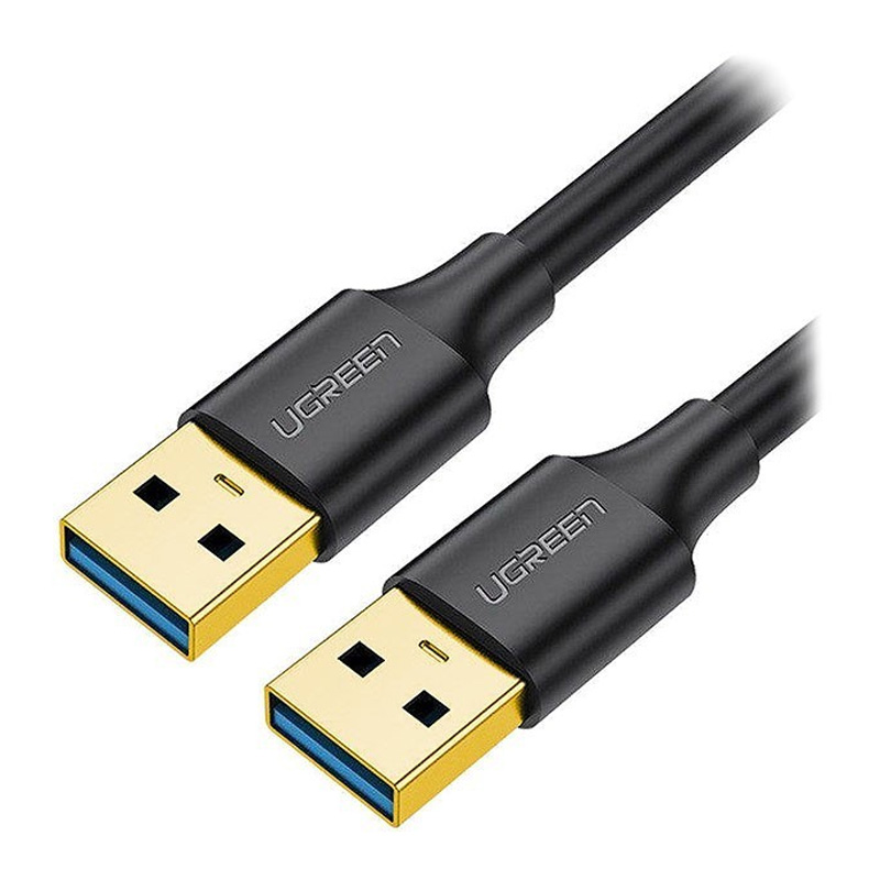 قیمت خرید فروش کابل رابط یوگرین UGREEN Type A to Type A USB 3.0 2m Black US128 10371