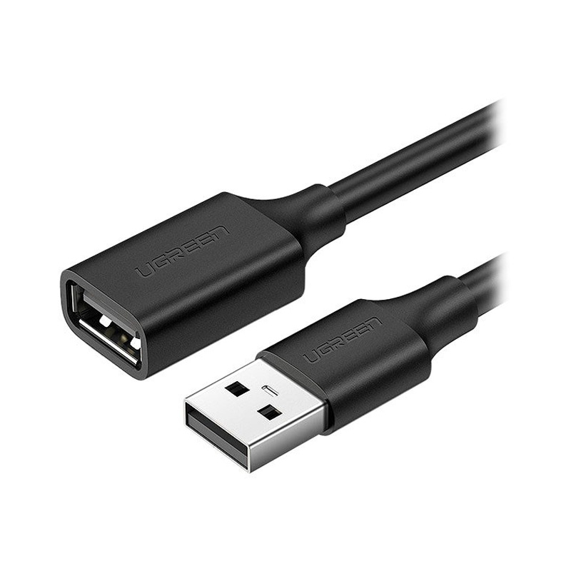 قیمت خرید فروش کابل رابط یوگرین UGREEN USB 2.0 A Male to Female Extension Cable 3m Black US103 10317