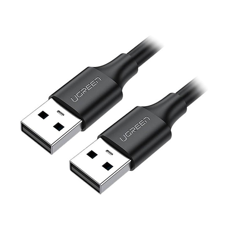 قیمت خرید فروش کابل رابط یوگرین UGREEN USB 2.0 A Male to Male Cable 1.5m Black US102 10310