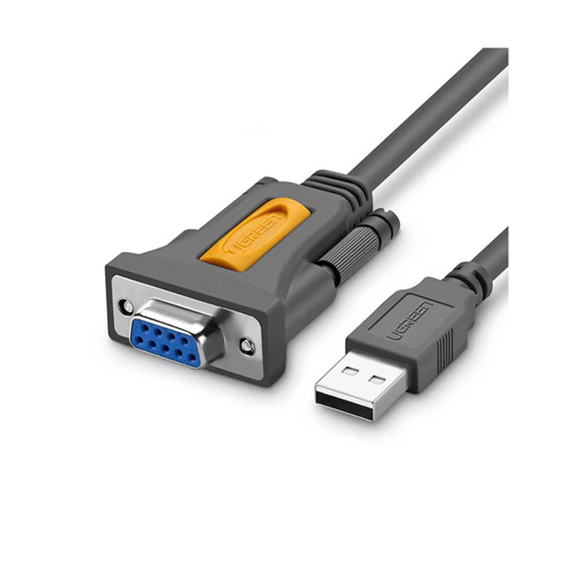 قیمت خرید فروش کابل رابط یوگرین UGREEN USB 2.0 A to DB9 RS-232 Female Adapter Cable 1.5m CR104 20201
