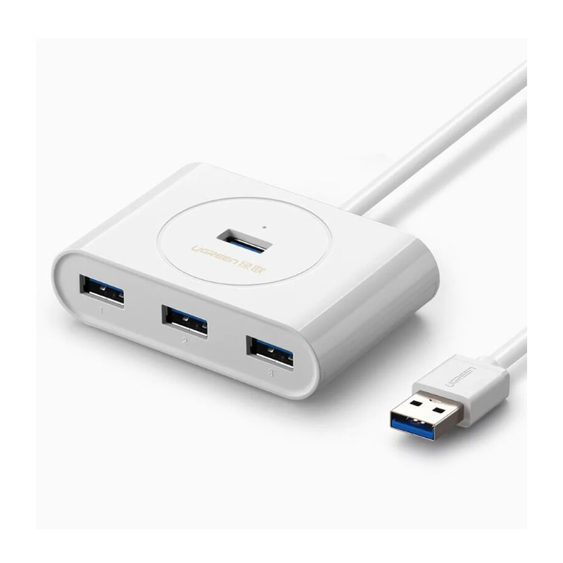 قیمت خرید فروش هاب یوگرین UGREEN USB 3.0 A 4 Ports HUB White 50cm CR113 20282