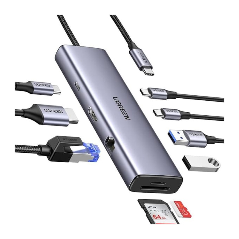 قیمت خرید فروش هاب یوگرین UGREEN USB-C 9-In-1 Multifunction Adapter CM498 15600