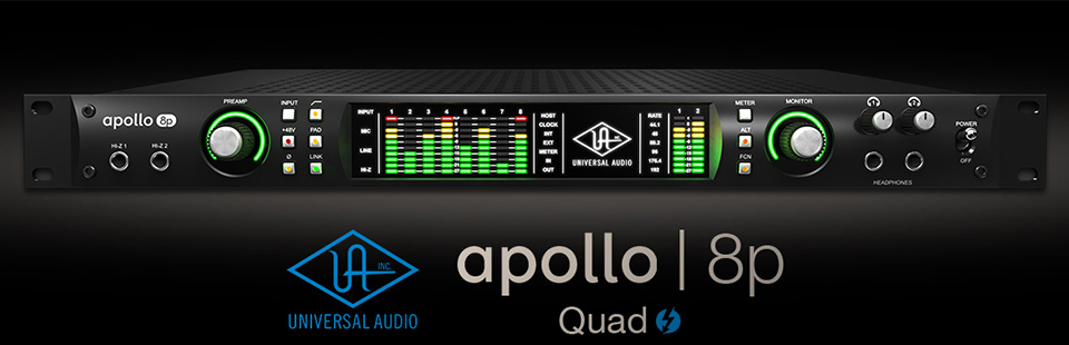 کارت صدا مخصوص سیستم عامل مک Universal Audio Apollo 8P Quad