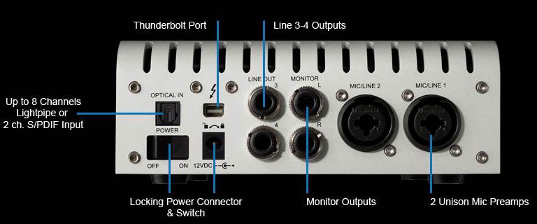 Universal Audio Apollo Twin Solo کارت صدا