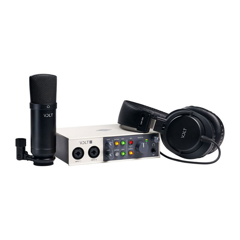 قیمت خرید فروش کارت صدا و پکیج استودیو یونیورسال آدیو Universal Audio Volt 2 Studio Pack