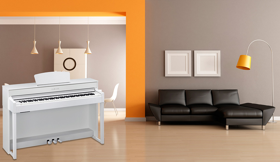 Yamaha CLP-545-WH پیانو