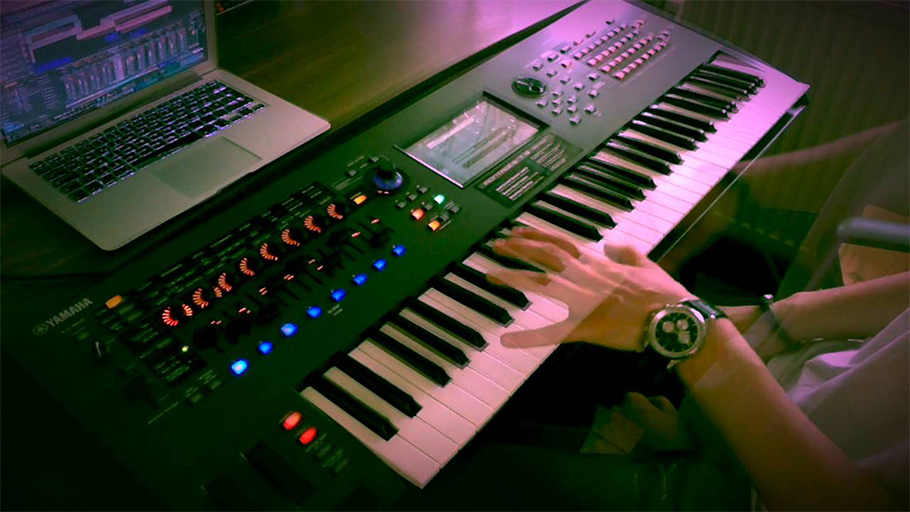 Yamaha Montage 6 سینتی سایزر