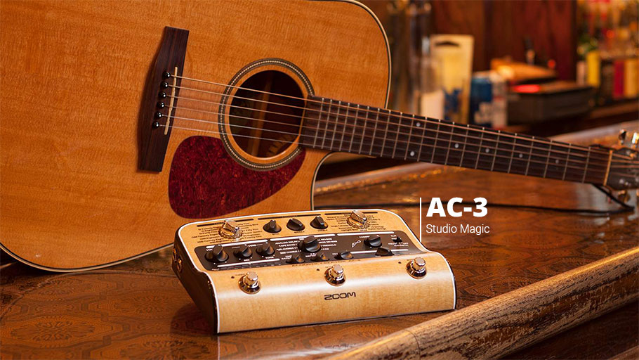 افکت گیتار الکتریک ZOOM AC-3
