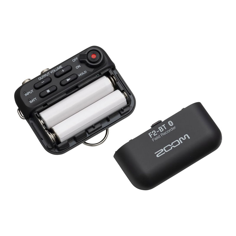 رکوردر بلوتوث یقه‌ای زوم ZOOM F2 BT Black