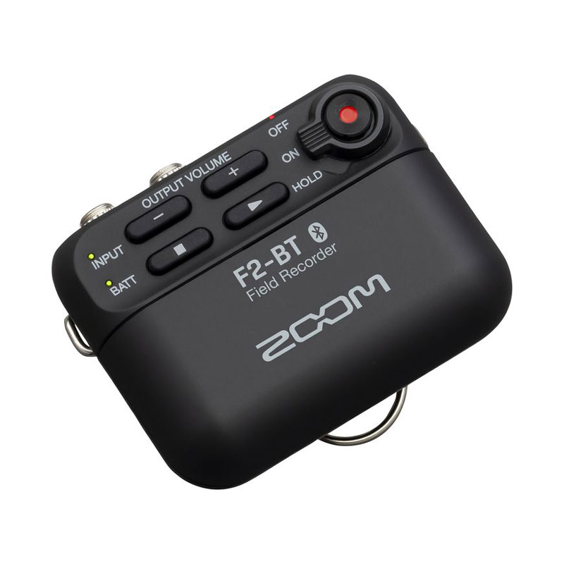 رکوردر بلوتوث یقه‌ای زوم ZOOM F2 BT Black