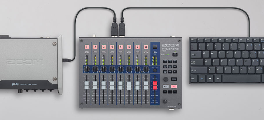 کنترلر نرم افزار ZOOM FRC-8
