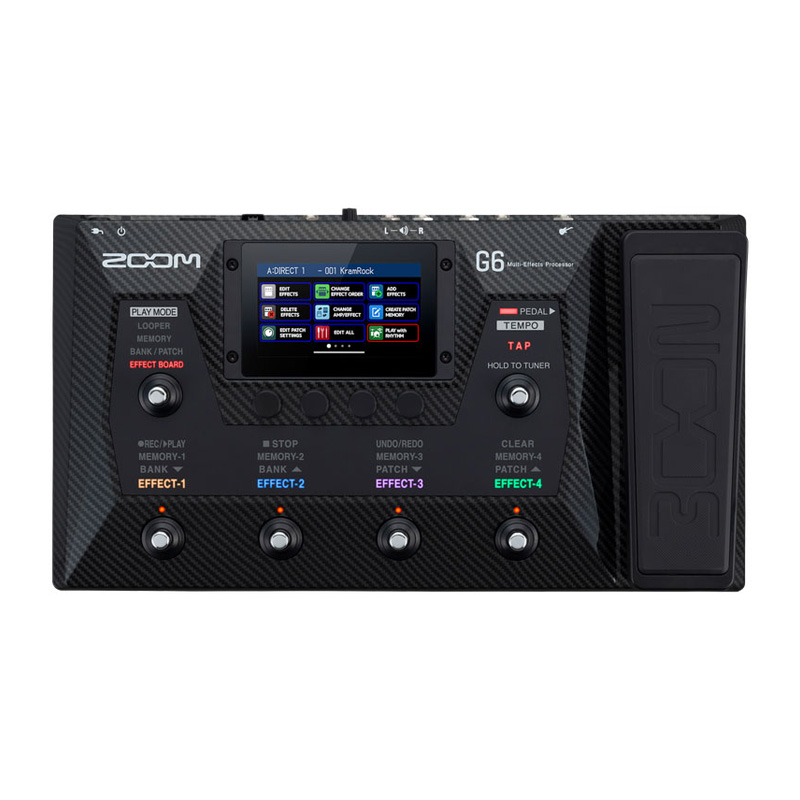 قیمت خرید فروش افکت گیتار الکتریک زوم ZOOM G6