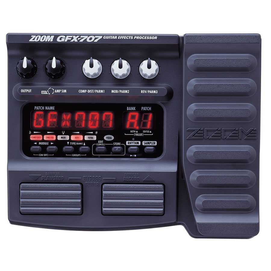 قیمت خرید فروش افکت گیتار الکتریک زوم ZOOM GFX 707
