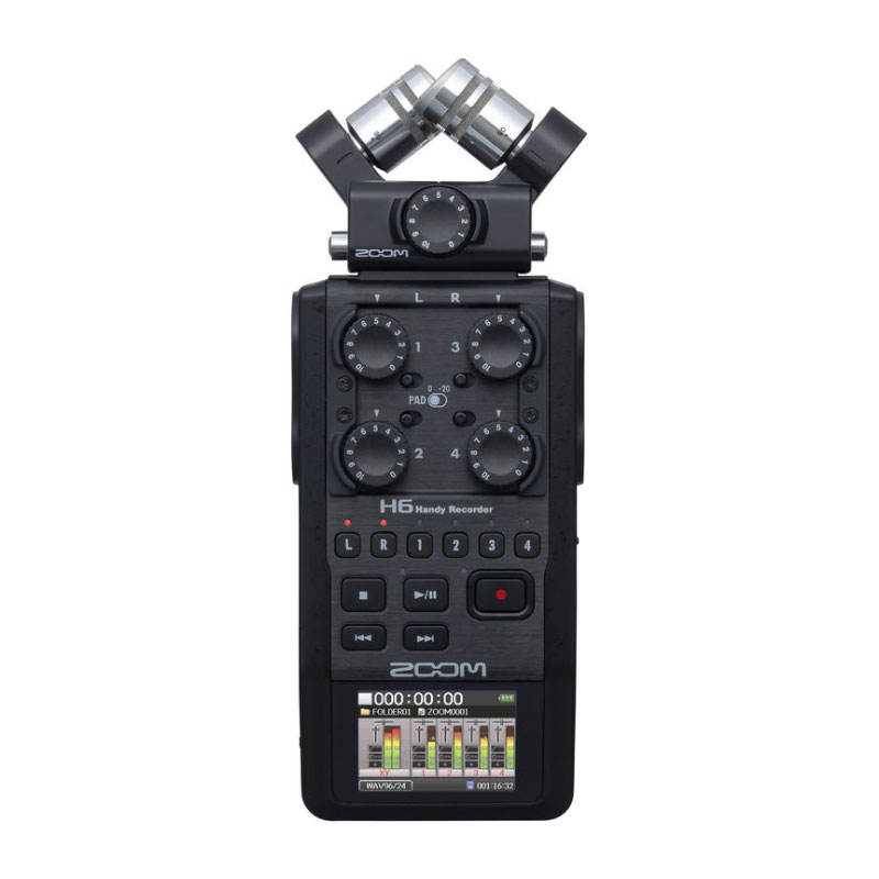 رکوردر صدا زوم ZOOM H6 Black