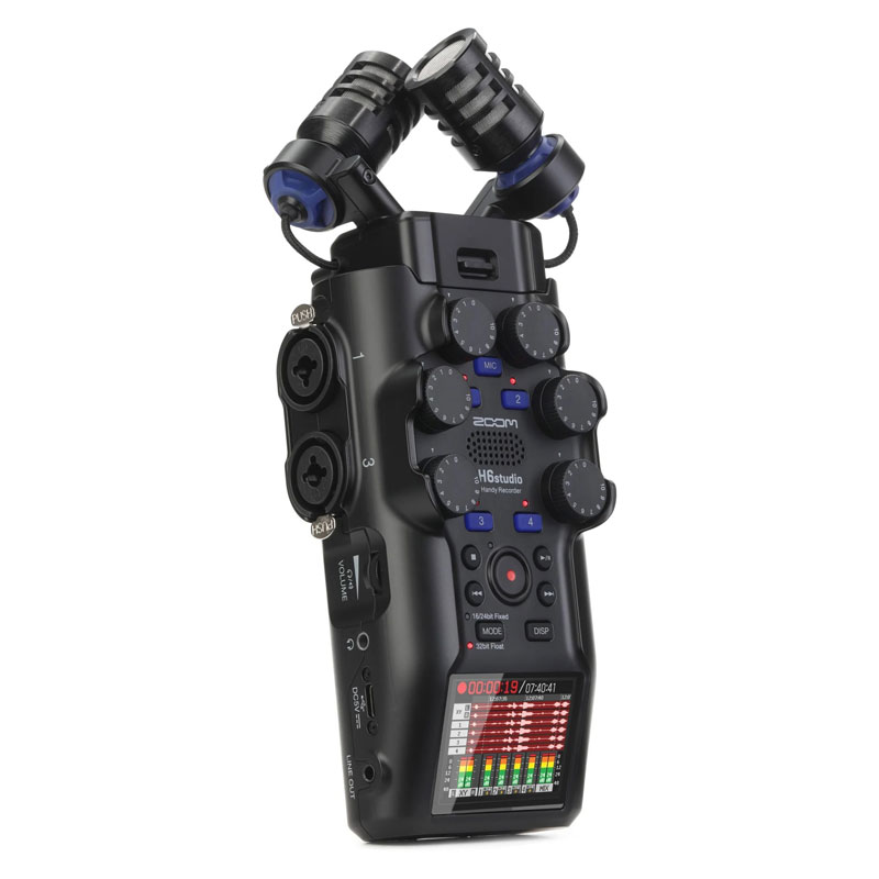 رکوردر صدا زوم ZOOM H6studio