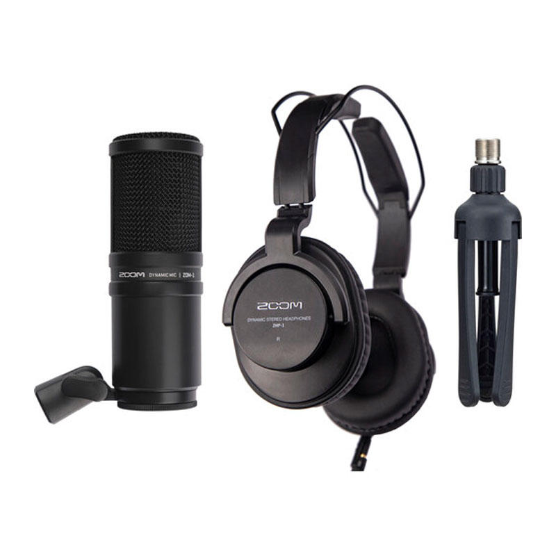 پکیج استودیویی زوم Zoom ZDM-1 Podcast Microphone Pack