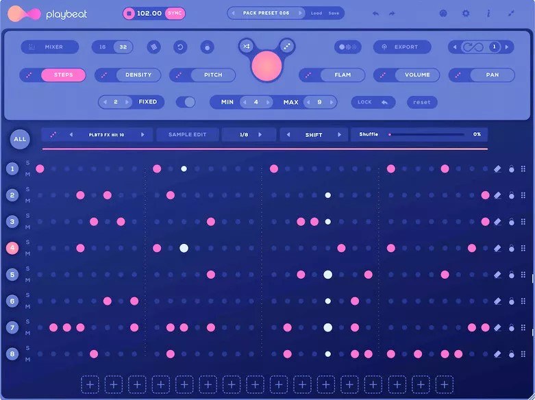 سکوئنسر و مولد ریتم Audiomodern Playbeat