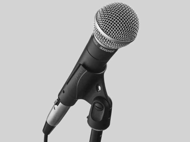 میکروفون داینامیک Shure SM58 برای ضبط وکال