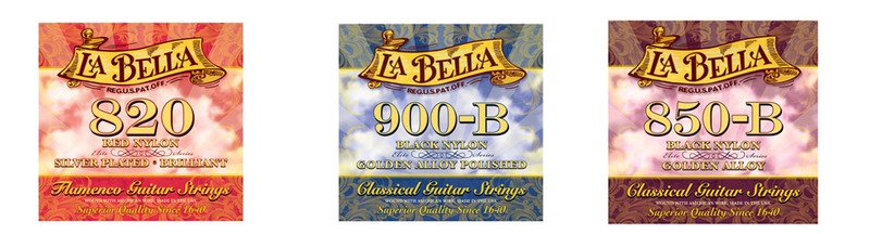 بسته سیم گیتار کلاسیک La Bella