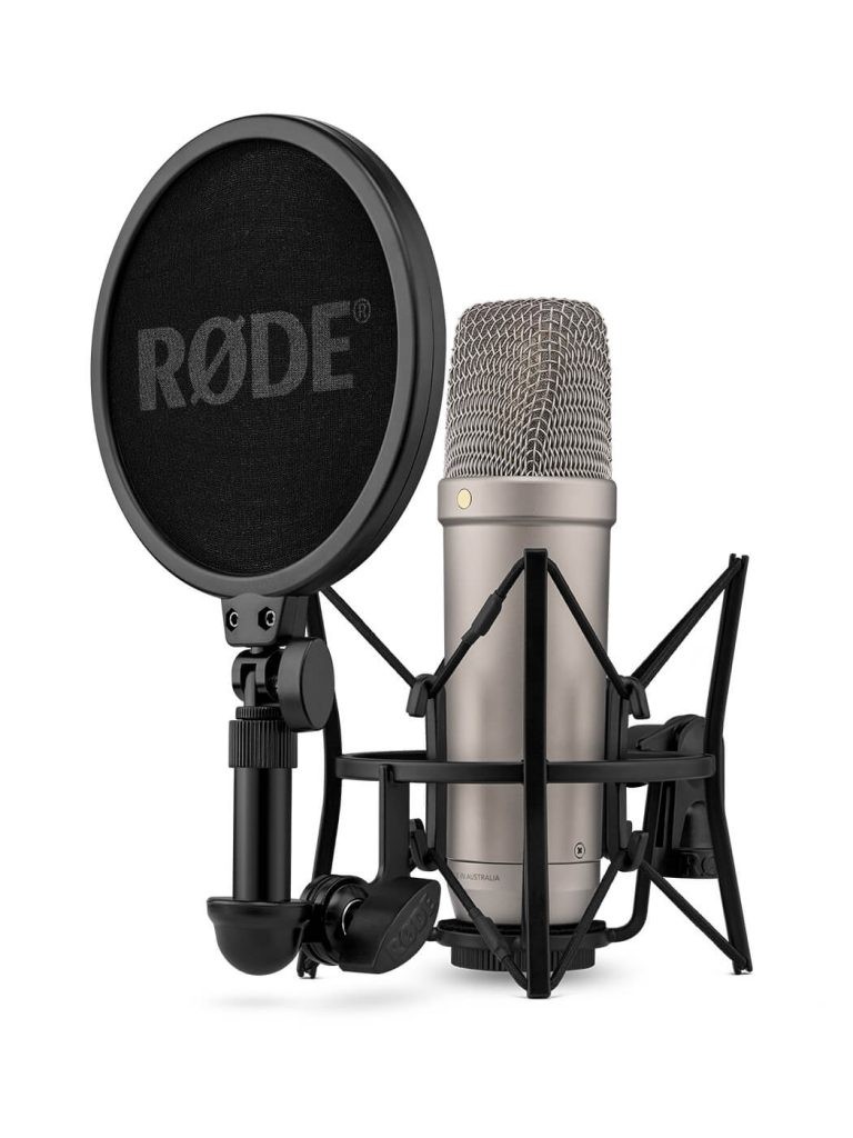 نمای جانبی میکروفن RØDE NT1 نسل پنجم