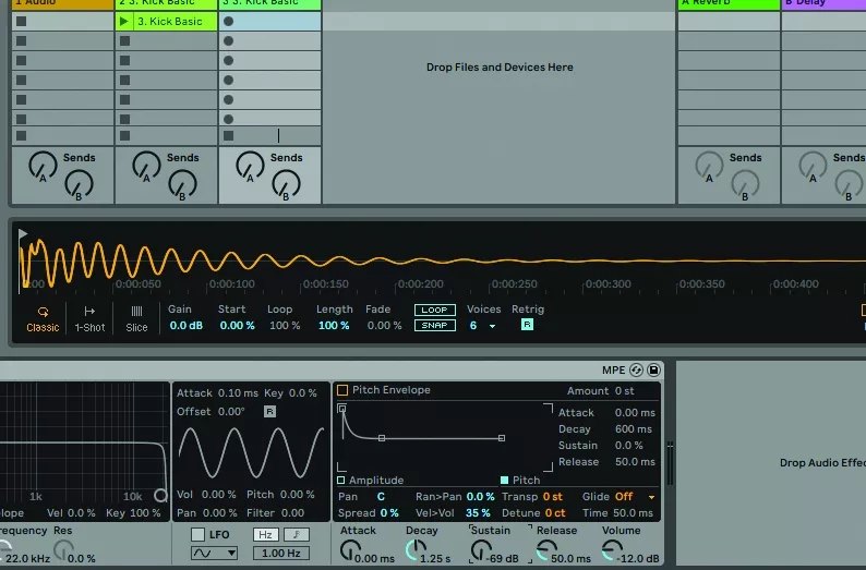 ساخت و لایه‌گذاری کیک در Ableton Live