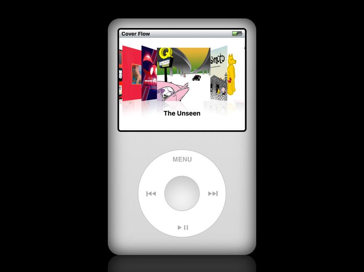 بازسازی رابط iPod Classic و click wheel در مرورگر