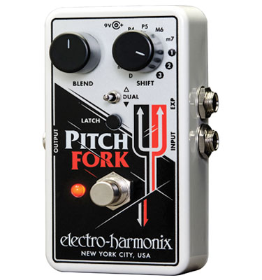 Pitch shifter and harmony pedal