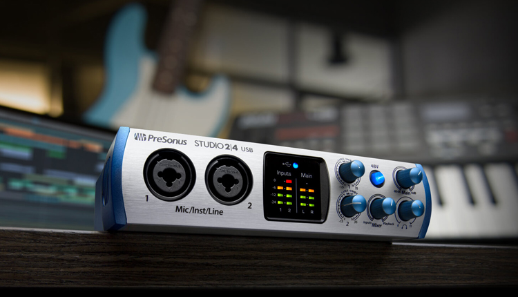 PreSonus Studio 2|4: کارت صدایی بی نظیر با درگاه USB-C
