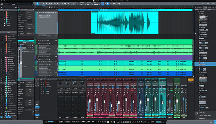 انتشار آپدیت ورژن ۴.۵ از نرم افزار آهنگسازی Presonus Studio One
