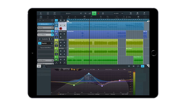 FabFilter تمام پلاگین های سری Pro را با فرمت AUv3  برای iPad منتشر کرد