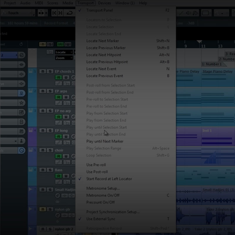 ویدیو شماره ۱۷: Transport And Playback PT.3
