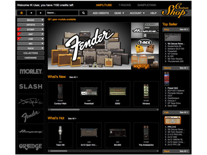IK Multimedia AmpliTube Custom Shop