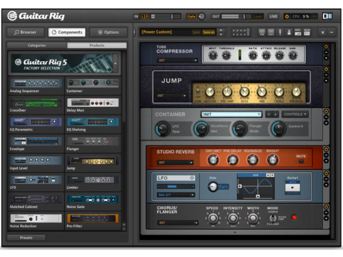 Native Instruments Guitar Rig 5 Player