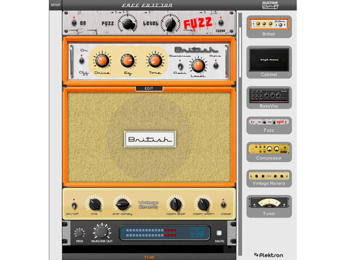 Plektron Guitar Amp 2 Free Edition