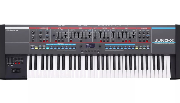 Roland Juno-X؛ سینتی‌سایزری پیشرفته و مدرن با ظاهری کلاسیک